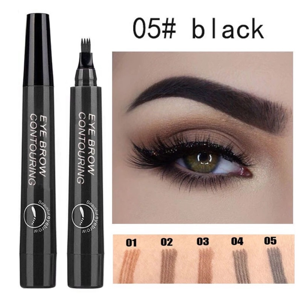 Eyebrow Liquid Pen Microblading liner makeup cosmetics beauty lining ink - Picture 9 of 11